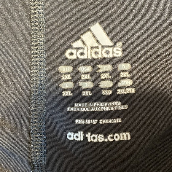 Adidas Climalite Techfit Mens Bike/Training Black Shorts 2XL - Picture 4 of 7